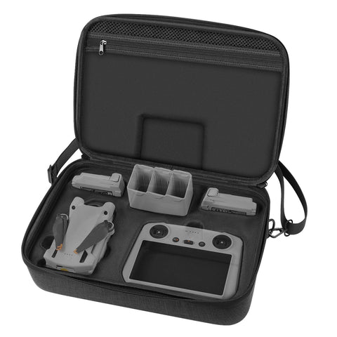 NEEWER Mini 3 Pro Case Compatible with DJI Mini 3/Mini 3 Pro Drone and RC Controller(Not for RC-N1), Shockproof Water Resistant Hard Storage Carrying Case Travel Shoulder Bag with Pocket, PB001