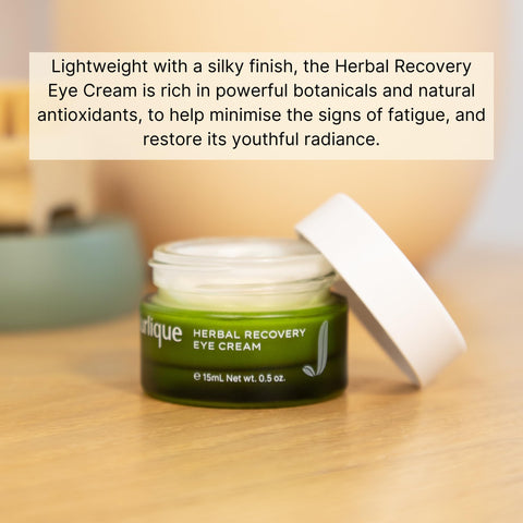 Jurlique - Herbal Recovery Eye Cream - Anti-Aging Eye Cream - Targets Wrinkles, Crow's Feet, Dark Circles, and Puffiness For All Skin Types - Natural Ingredients - 15ml