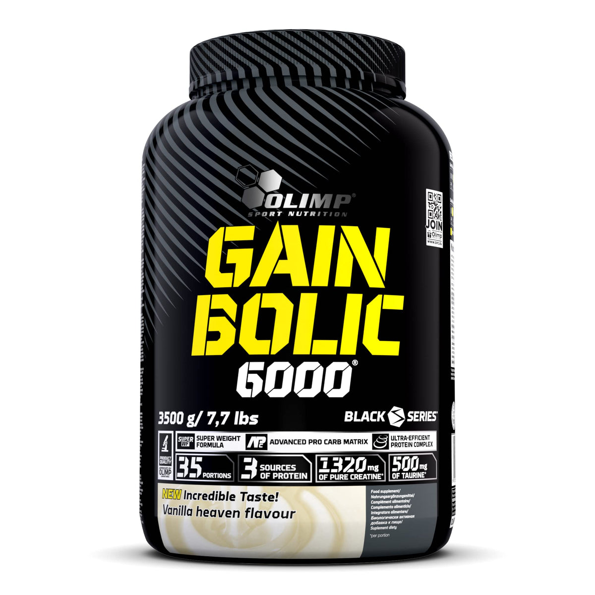 Olimp Labs Gain Bolic 6000 Powder, Vanilla Flavour, 3.5 kg