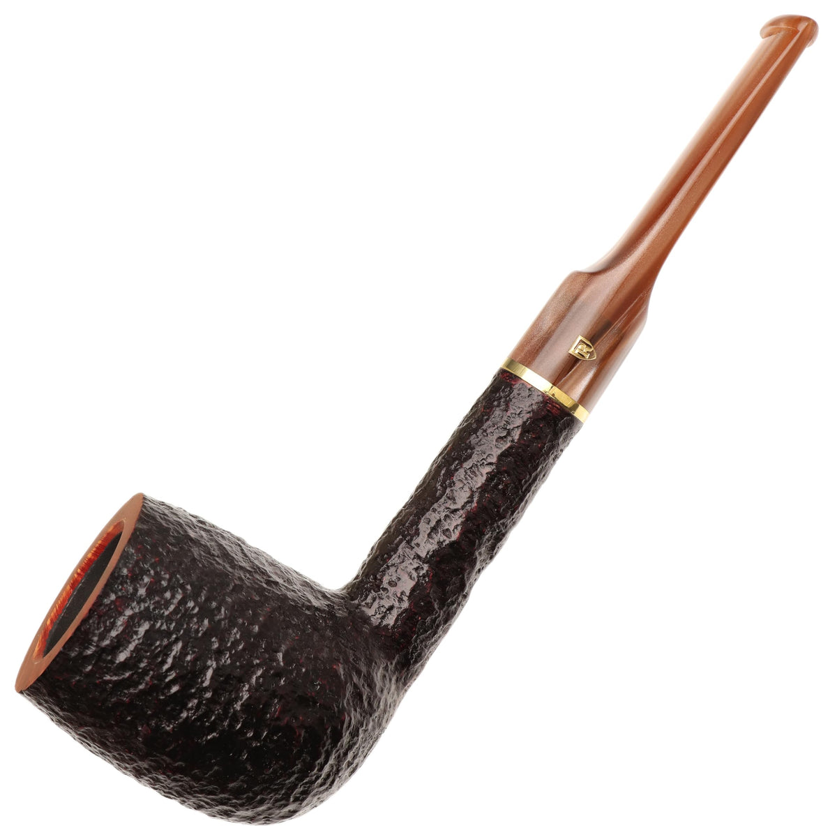 Savinelli Roma Lucite - Rome Inspired Briar Wood Pipes, Hand Crafted & Unique, Traditional Wood Handmade Pipe From Italy (114 KS)