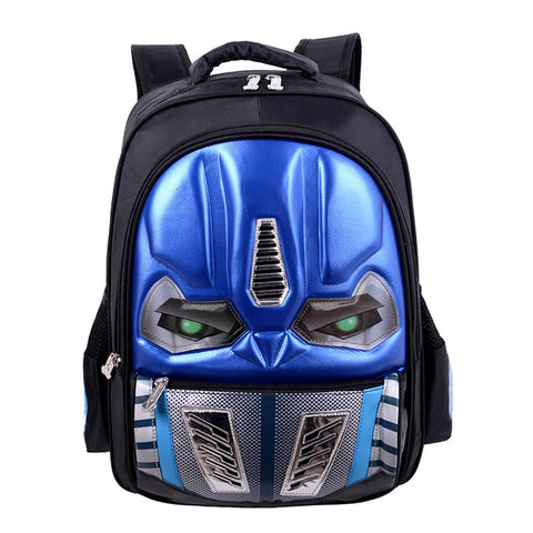Boys Backpack 3D Car Rucksack Children School Bag Flashing Waterproof Travel Backpack Daypack for Teens Pupils Primary Middle School Students