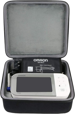 co2CREA Hard Storage Bag Travel Case for Omron X7 Smart/OMRON 10 Series BP7450 BP5350 BP5450 /M7 Intelli IT /M6 Comfort Home Blood Pressure Monitor Blood Pressure Machine