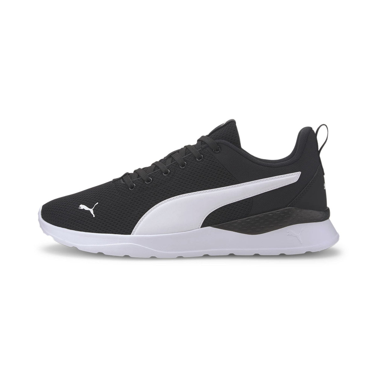 PUMA Unisex's Anzarun Lite Sneaker, Black Black White 02, 37.5