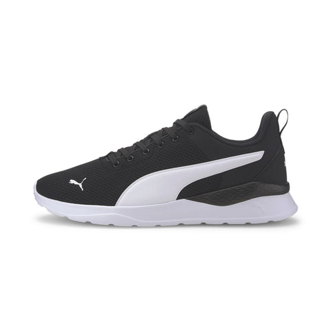 PUMA Unisex's Anzarun Lite Sneaker, Black Black White 02, 37.5