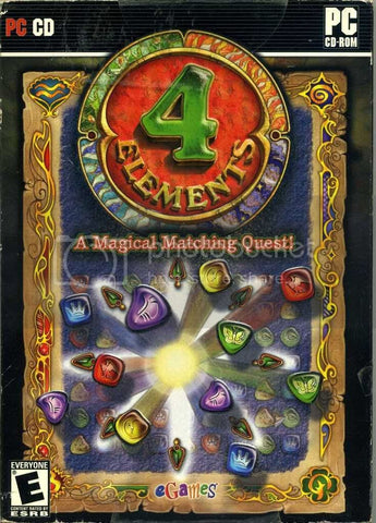 eGames 4 Elements: A Magical Matching Quest! for Windows for Age - All Ages (Catalog Category: PC Games / Puzzle )