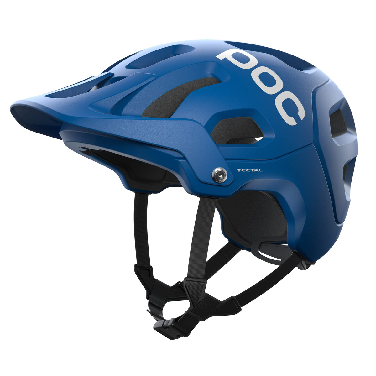 POC Tectal Cycling Helmet Opal Blue Metallic/Matt LRG