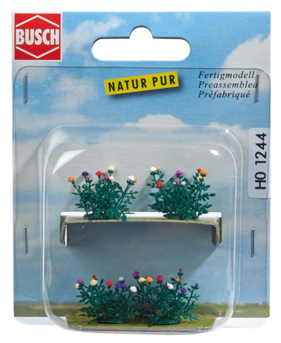 Busch 1244 Dahlias 44/HO Scale Scenery Kit