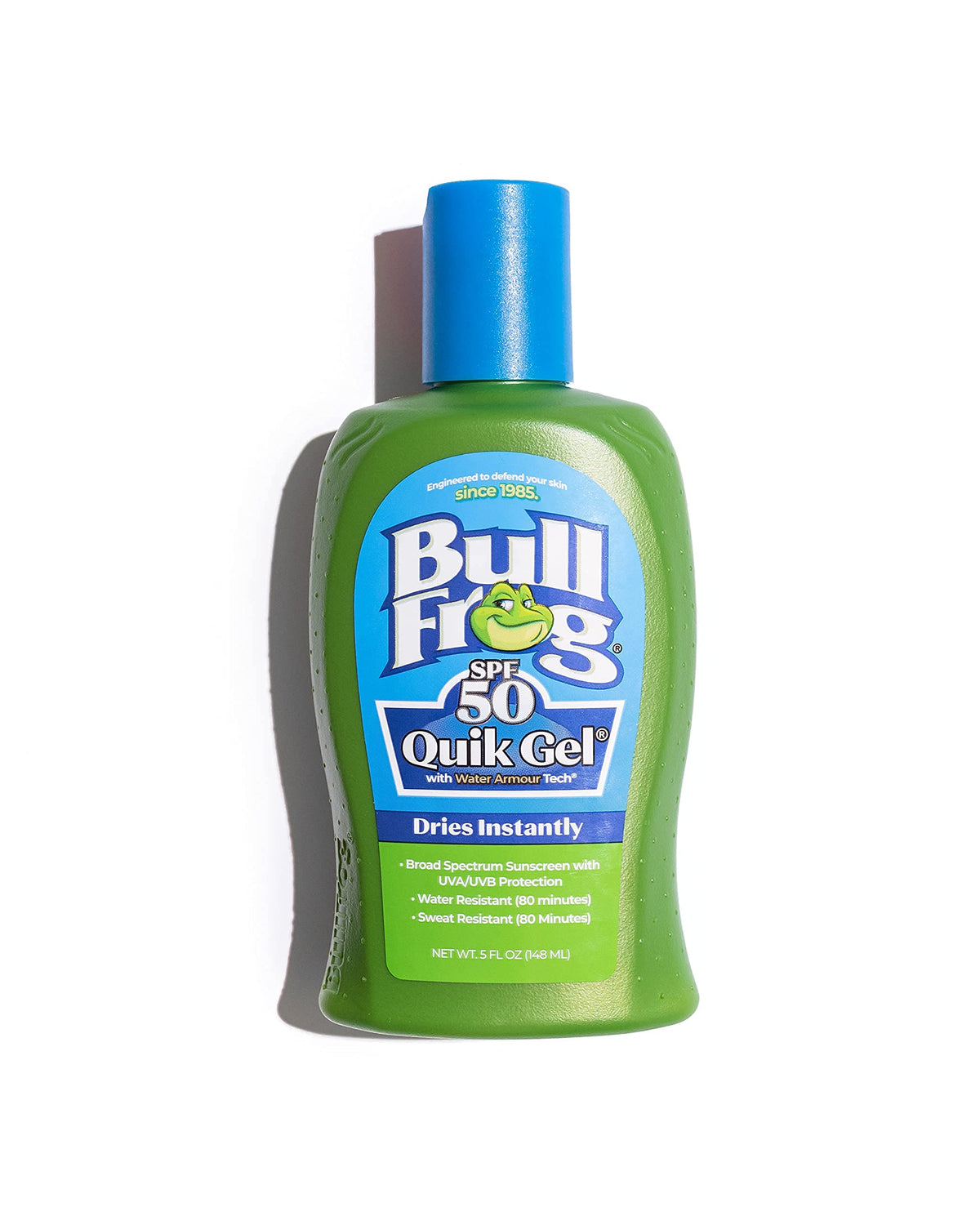 Bullfrog Quik Gel Sunscreen SPF 50 | Oxybenzone & Octinoxate Free | Broad Spectrum Moisturizing UVA/UVB, 5ozÃƒÆ’Ã†â€™Ãƒâ€šÃ‚Â¢ÃƒÆ’Ã‚Â¢ÃƒÂ¢Ã¢â€šÂ¬Ã…Â¡Ãƒâ€šÃ‚Â¬ÃƒÆ’Ã¢â‚¬Å¡Ãƒâ€šÃ‚Â¦