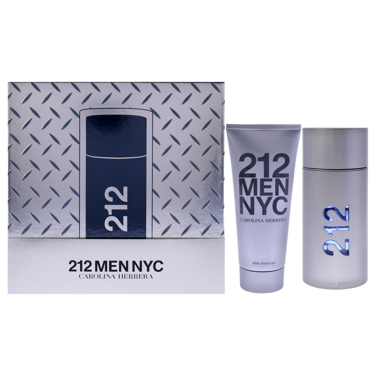 212 NYC by Carolina Herrera for Women - 2 Pc Gift Set 3.4oz EDT Spray, 3.4oz After Shave Gel