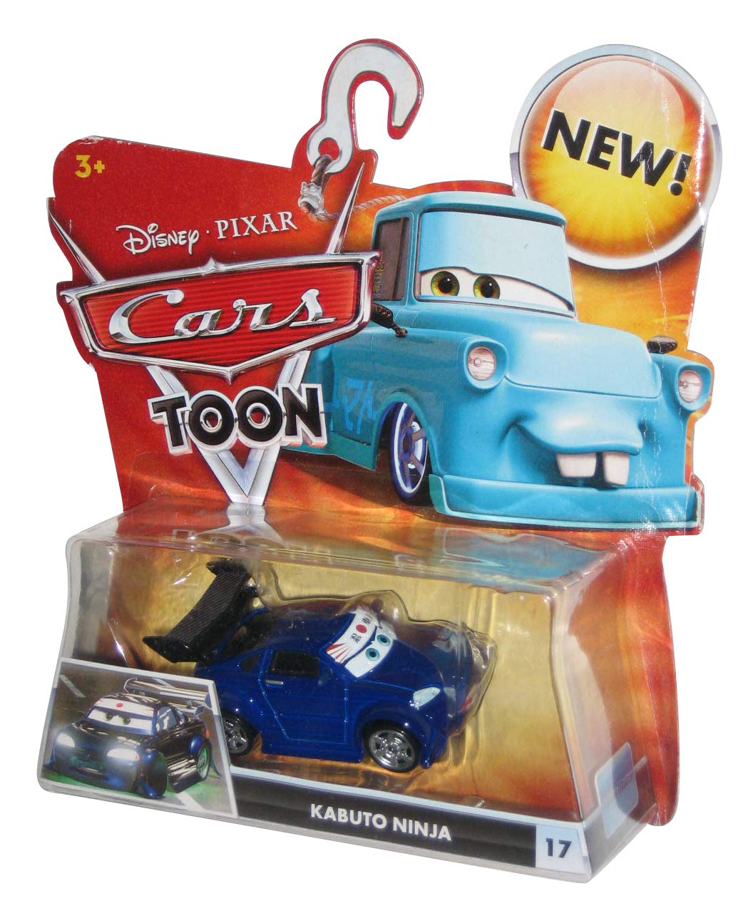 Disney / Pixar CARS TOON 155 Die Cast Car Kabuto Ninja