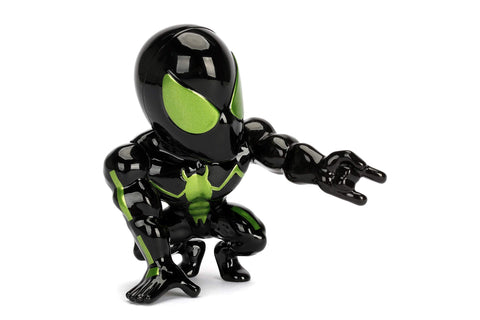 Jada Toys Marvel Stealth Spider-Man diecast Collectible Figure(M537) Black and Green