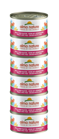 almo nature Legend Cat Chicken and Liver Mega Pack 6x70g