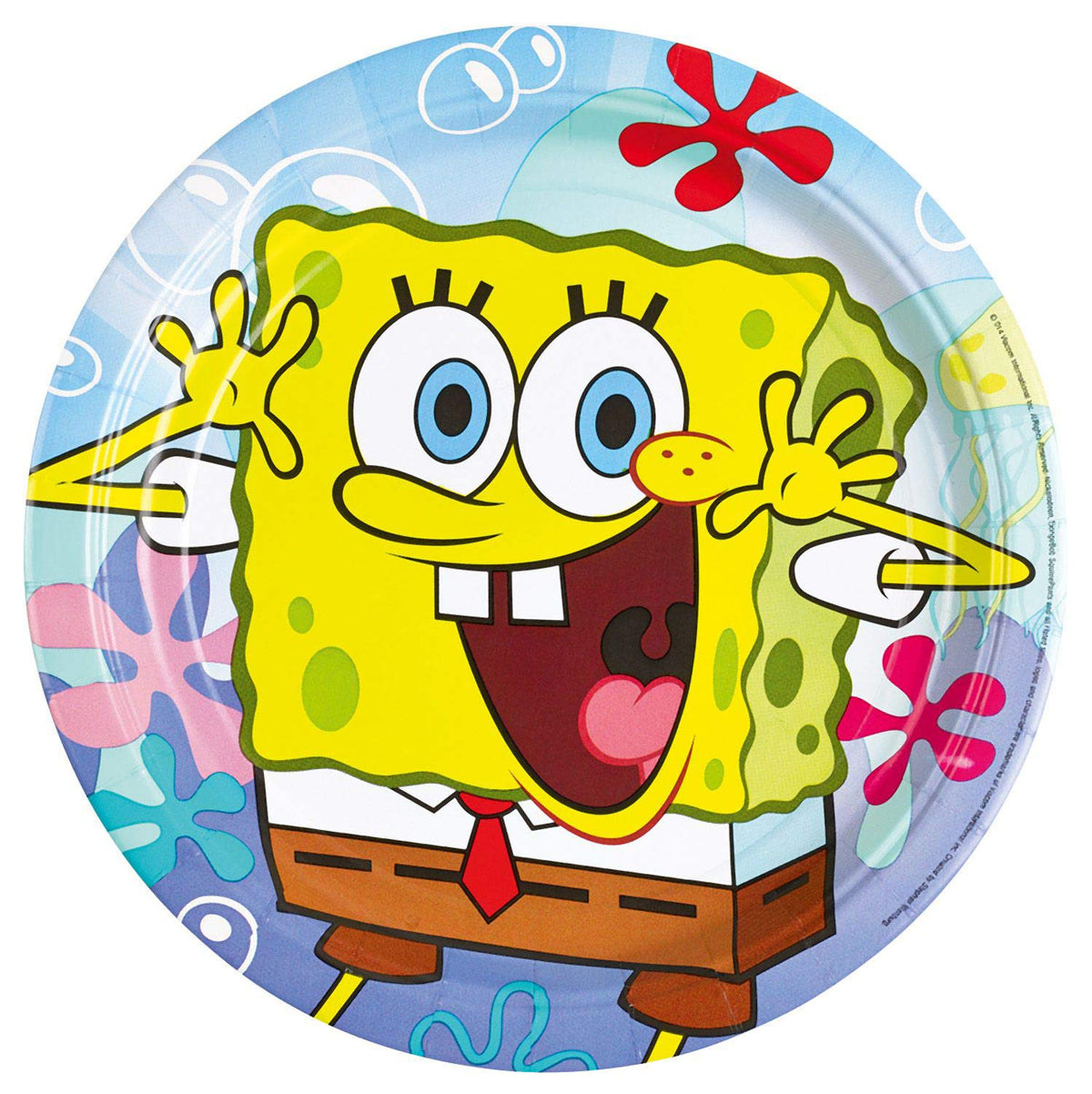 Amscan International 23 cm Sponge Bob Paper Plates