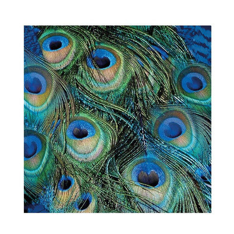 Ambiente 3 Ply Paper Napkins Peacock Feathers