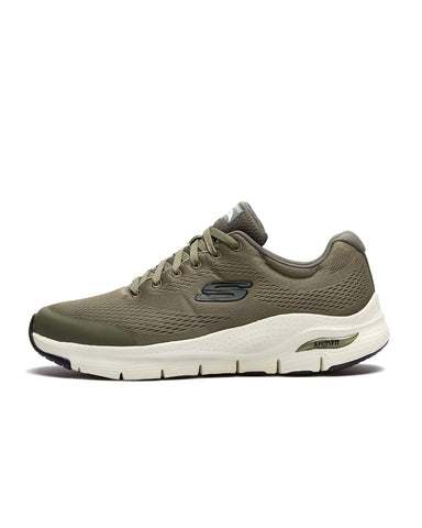 Skechers Men's Arch Fit Sneaker, Olive, 8.5