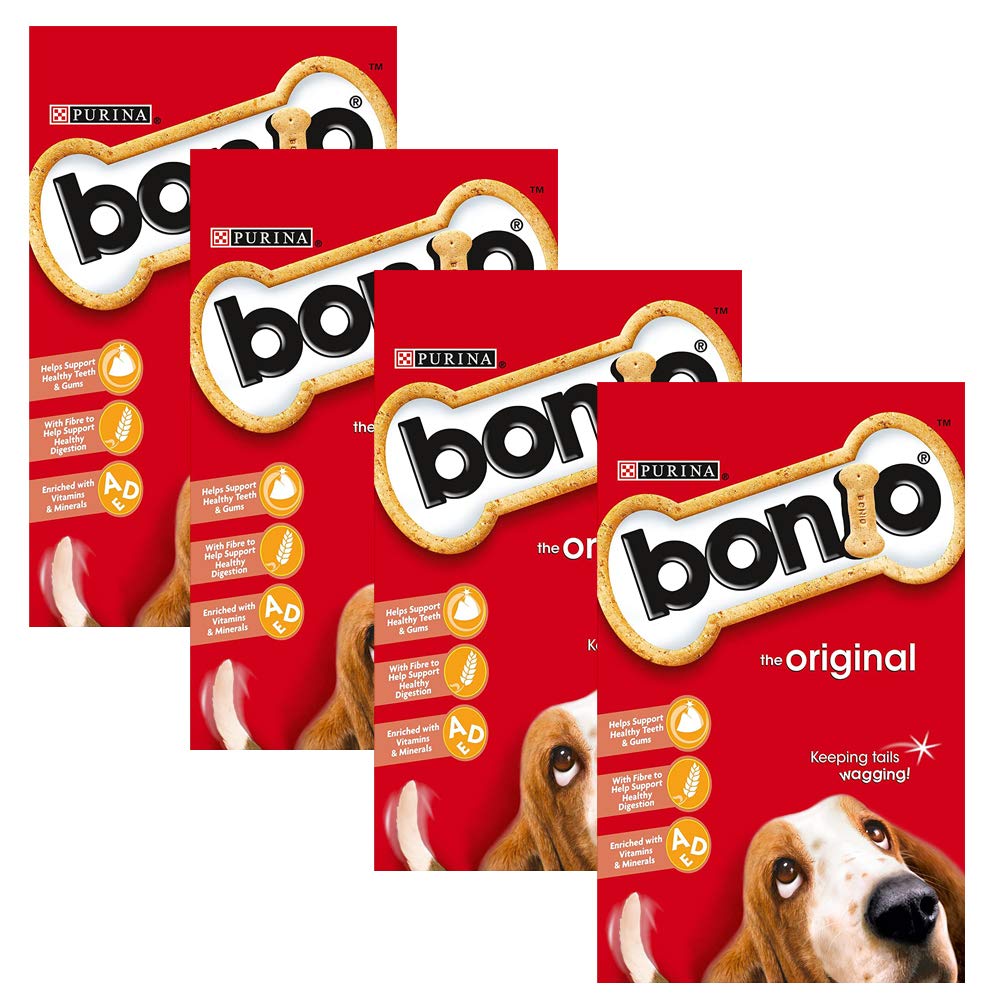 4 x 650g Dog Biscuits Complete Pet Dry Food Balanced Snack