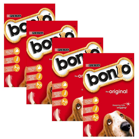 4 x 650g Dog Biscuits Complete Pet Dry Food Balanced Snack