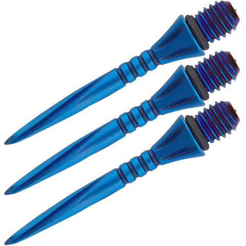 Unicorn Swytch Volute Converta Darts Points | Steel with Titanium Coating | Blue | 27 mm | Pack of 3