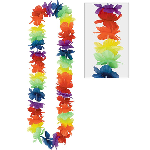 (PKT) Hawaiian Rainbow Lei 1m