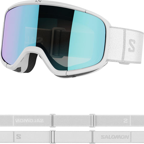 Salomon Aksium 2.0 Unisex Goggles Ski Snowboard Freeride, White