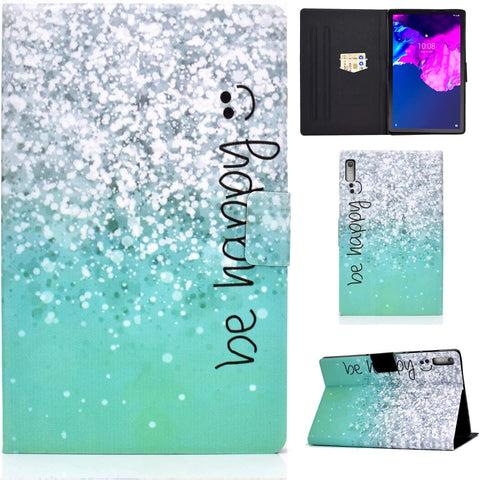 CXTCASE Case for Lenovo Tab P11 (2nd Gen) 11.5 Inch (TB350FU/TB350XU) 2022, Stand Function PU Leather Protective Cover Tablet Case Shell for Lenovo Tab P11 Gen 2, Smile