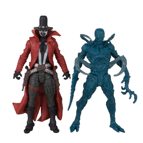 McFarlane - Spawn #309B - Page Punchers - 3" Gunslinger & Auger Figures with Comic 2-Pack