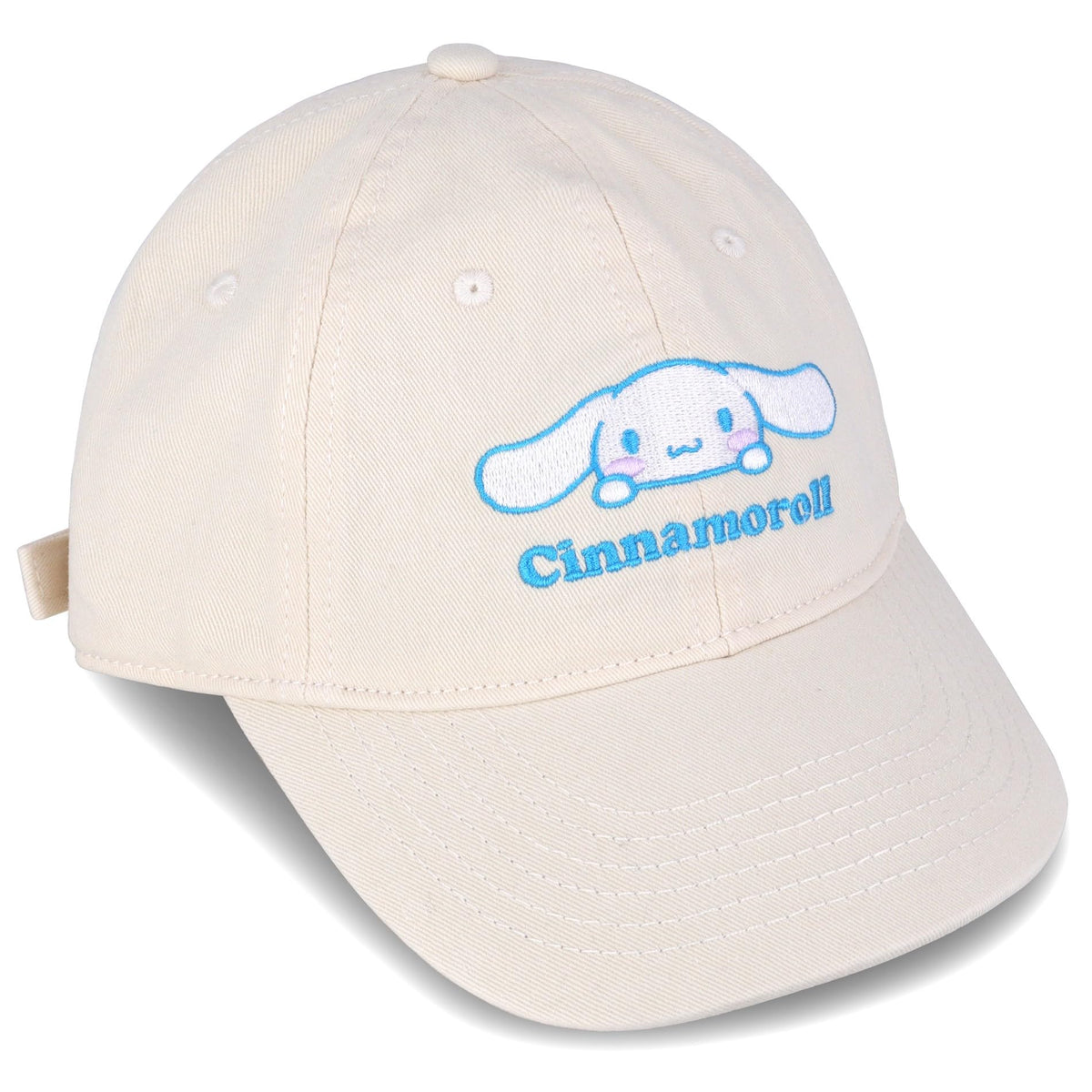 Roffatide Anime Cinnamoroll Cute Kids Baseball Cap Adjustable Cartoon Baseball Hat for Girls Boys Printed Cotton Dad Hat White
