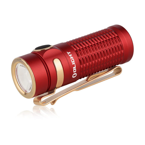 OLIGHT Baton 3 LED Flashlight Rechargeable Cool White 1200LM Lighting Range 165m 6 Lighting Modes with Timer Function IPX8 Waterproof Small Flashlight Ideal for Outdoors