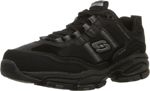 Skechers Sport Men's Vigor 2.0 Trait Memory Foam Sneaker, Black, 7 M US