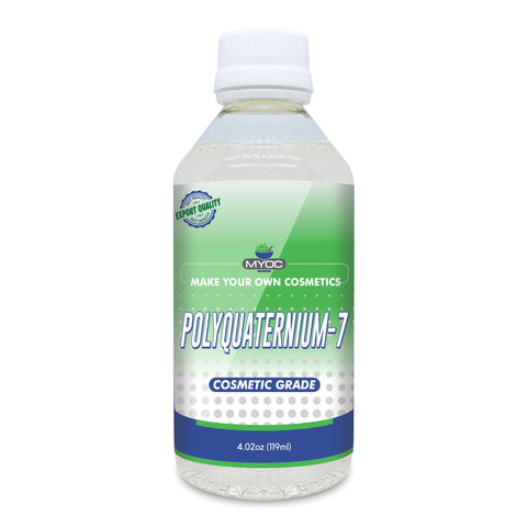 Myoc Polyquaternium-7-4.2oz/119ml, Polyquaternium-7 for Hair, Polyquaternium-7 Cosmetic Ingredient, Polyquaternium-7 Bulk Non-GMO, Paraben free