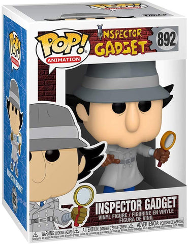 Inspector Gadget Pop #892 Pop Animation: Inspector Gadget Vinyl Figure (Bundled with EcoTEK Plastic Protector to Protect Display Box)