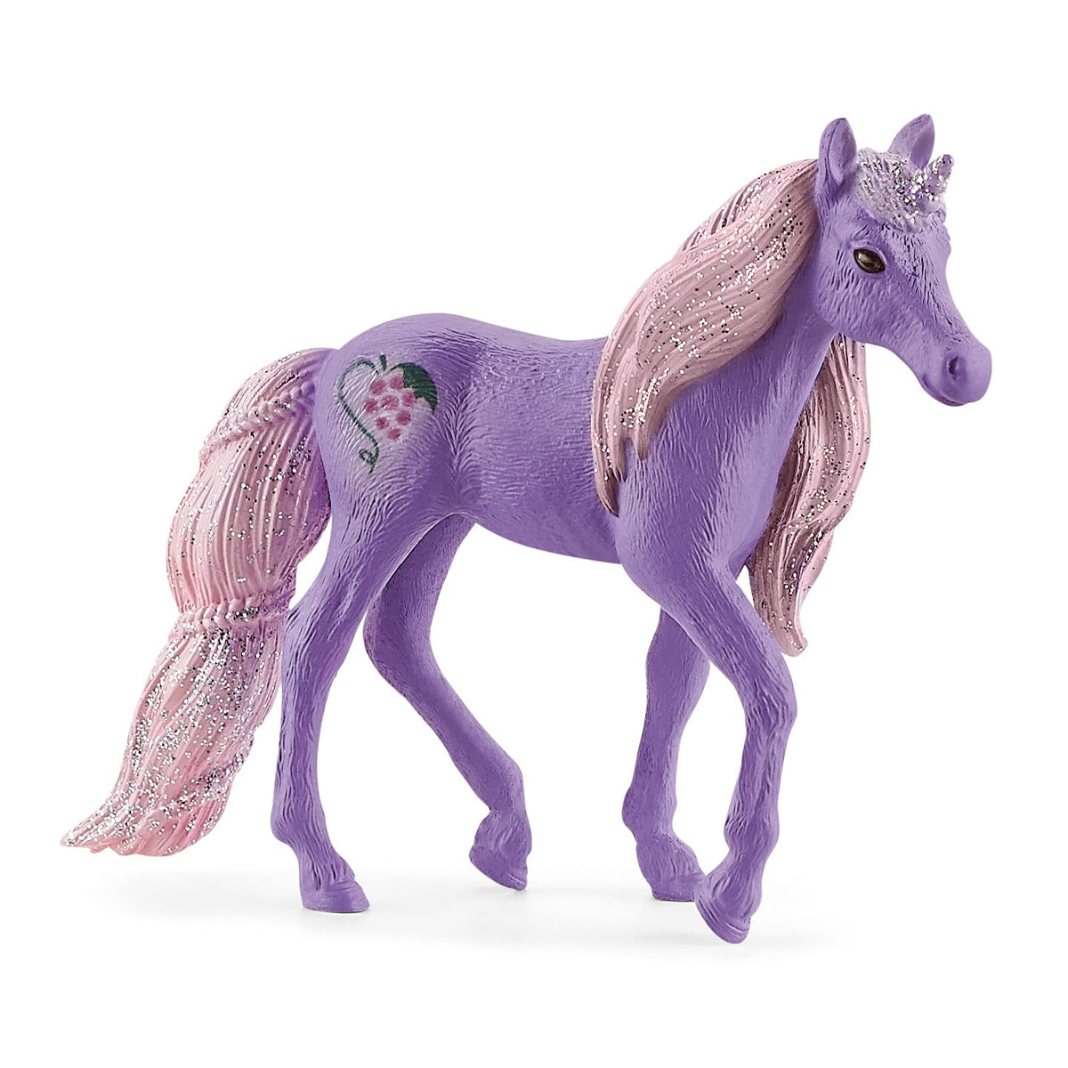 Schleich bayala, Unicorn Toy and Gift for Kids Ages 5+, Grape Collectible Unicorn