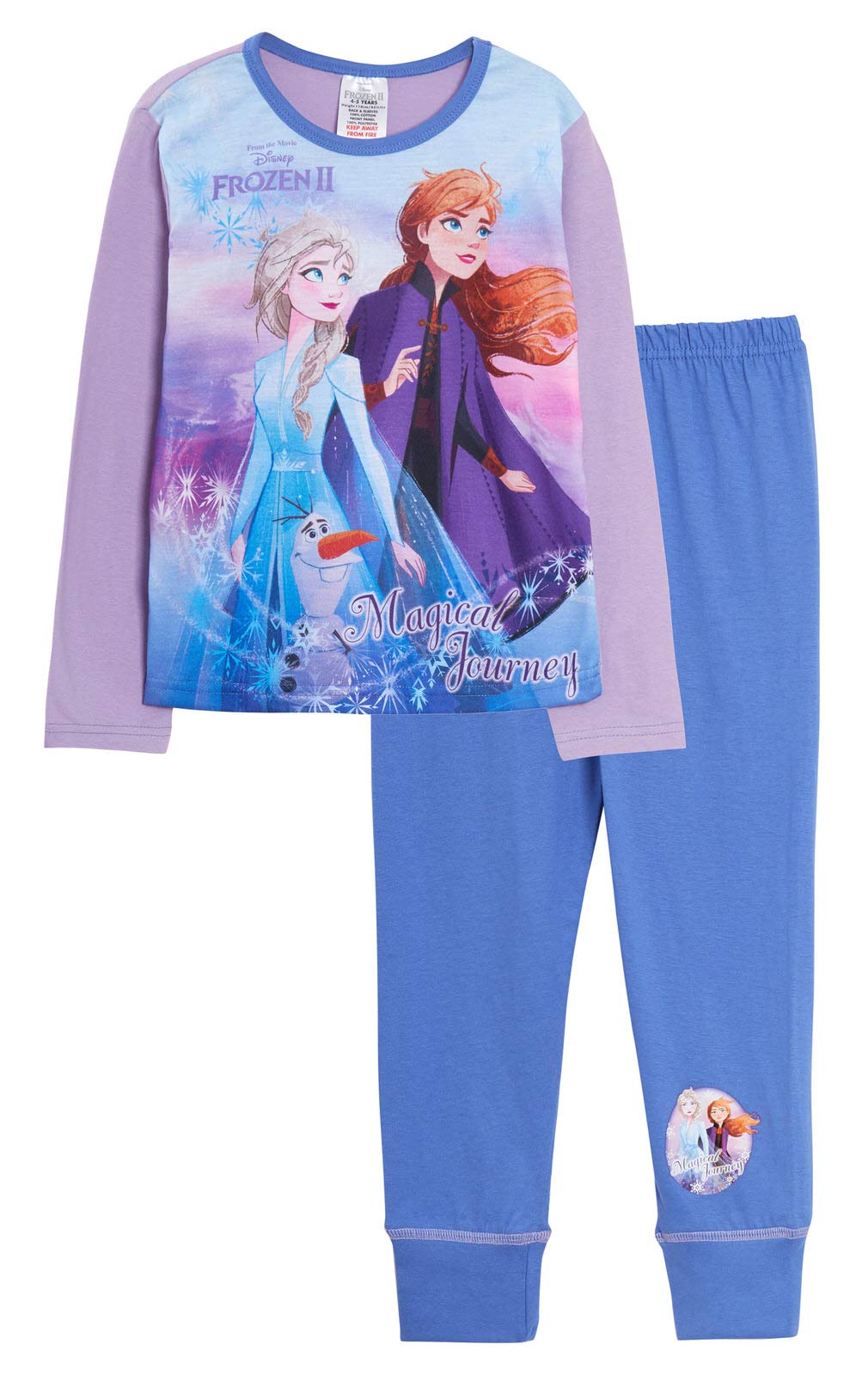 Disney Girls Frozen 2 Pyjamas Magical Journey 9-10 Years