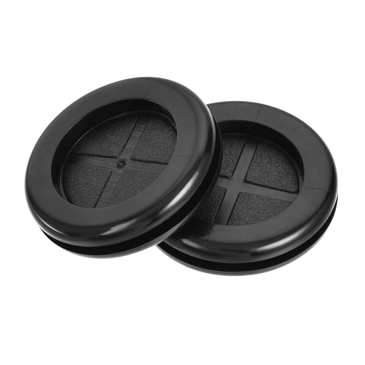 uxcell Rubber Grommet Round Double-Sided Mount Dia 32 mm for Wire Protection 8pcs