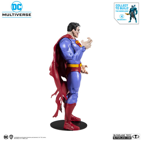 McFarlane Toys DC Multiverse Superman (The Infected) 7" Action Figure with Build-A Parts for 'The Merciless' Figure