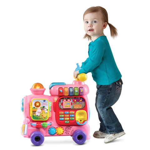 VTech Sit-To-Stand Ultimate Alphabet Train (Frustration Free Packaging), Pink, 80-181951
