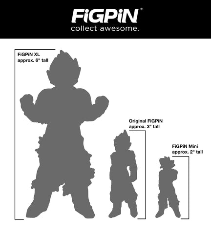 FiGPiN Mini Dragon Ball Super: Saiyan God Super Saiyan Vegeta - Collectible Pin