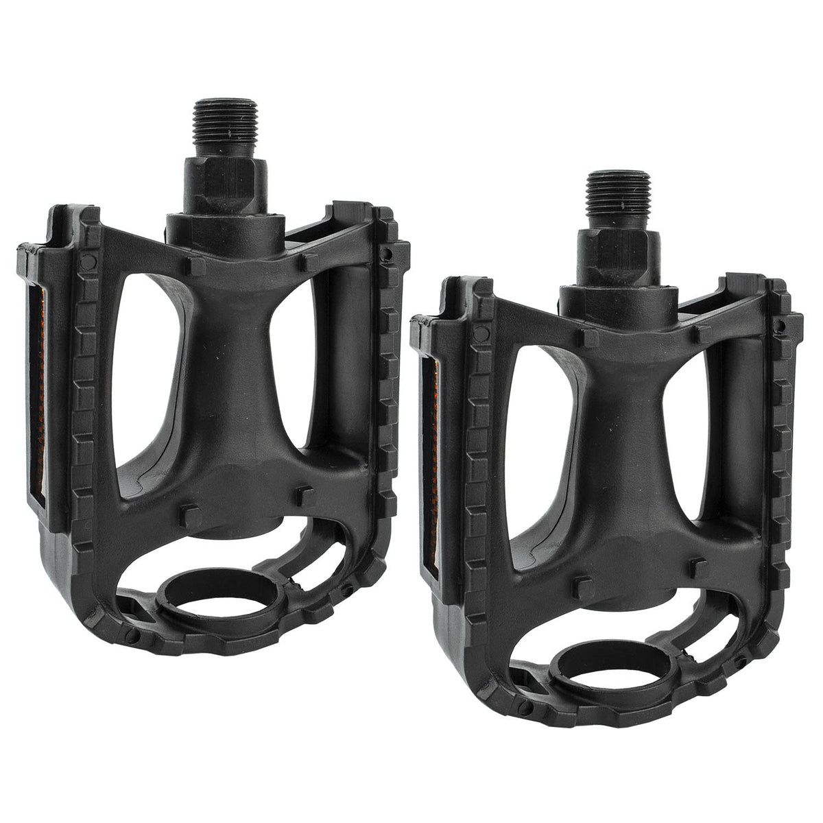 KOMODO Bicycle Pedals 9/16" Inch 14mm Flat Platform Road Mountain MTB Bike Pedal Set