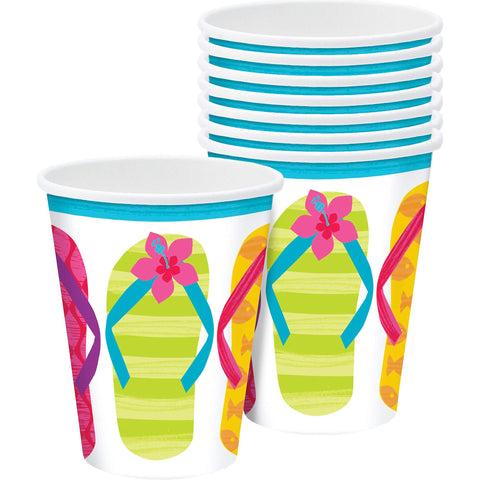 AmscanFlip Side Party Cups, 9 oz., 50 Ct.