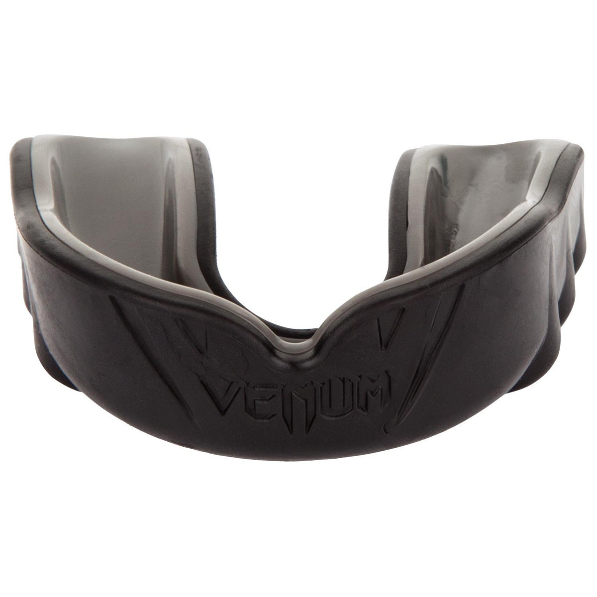 Venum Unisex Senior 11+ Year Challenger Mouth Guard, Multicolor (Black/Black), One Size