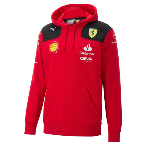 PUMA Scuderia Ferrari - 2023 Team Hoodie - Men - Red - Size: XL