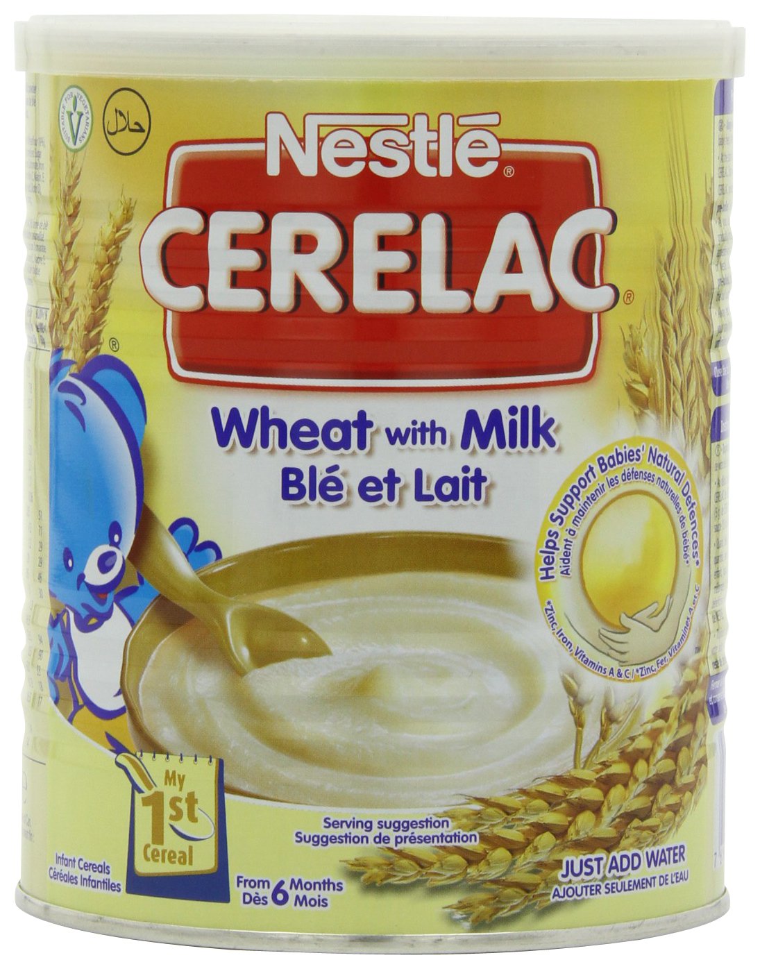 Nestl Cerelac Infant Cereals Wheat 400 g (Pack of 4)