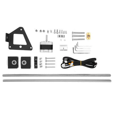 Dual Z?Axis Wire Screw Upgrade Kit, for Creality 3 Dimensional Printer Accessories 3/3S/3pro, 3 Dimensional Printer Parts, Alumina Black