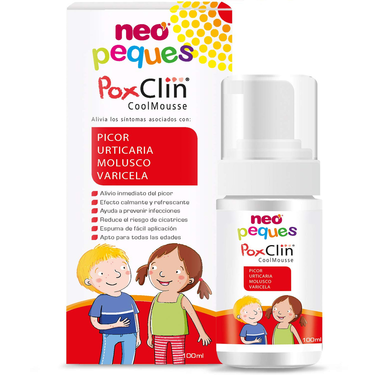 Neopeques Espuma Antipicor Varicela - 100ml