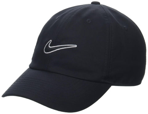 NIKE FB5369-010 U NK Club Cap U CB SWSH L Hat Unisex Adult Black/Black Size L/XL