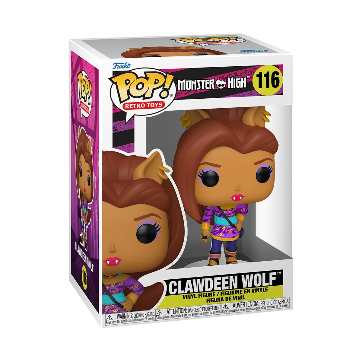 Funko Pop! Retro Toys: Monster High - Clawdeen Wolf