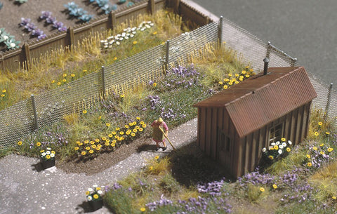 Busch 1207 Oxeye Daisy White/Yellow 120/ HO Scenery Scale Model Scenery