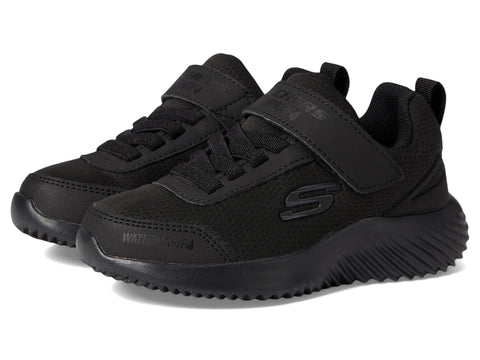 Skechers Boy's Bounder-DRIPPER Drop Sneaker, Black/Black, 2.5 Little Kid