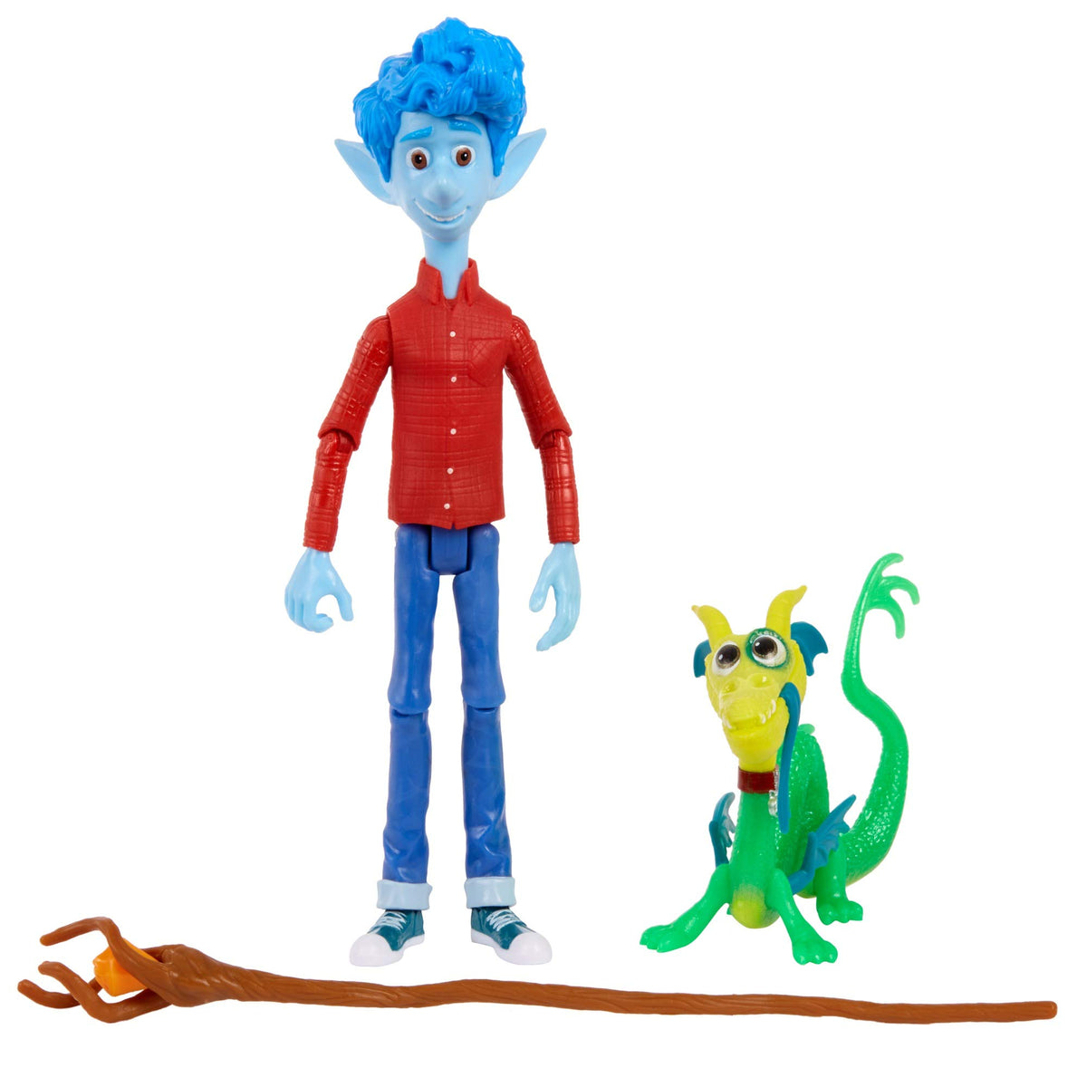 Mattel Disney Pixar's Onward Core Figure Ian Character Action Figure Realistic Movie Toy Brother Doll for Storytelling, Display and Collecting for Ages 3 and Up