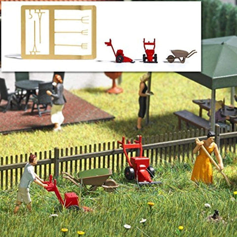 Busch 1191 Sickle Bar Mower Set HO Scenery Scale Model Scenery